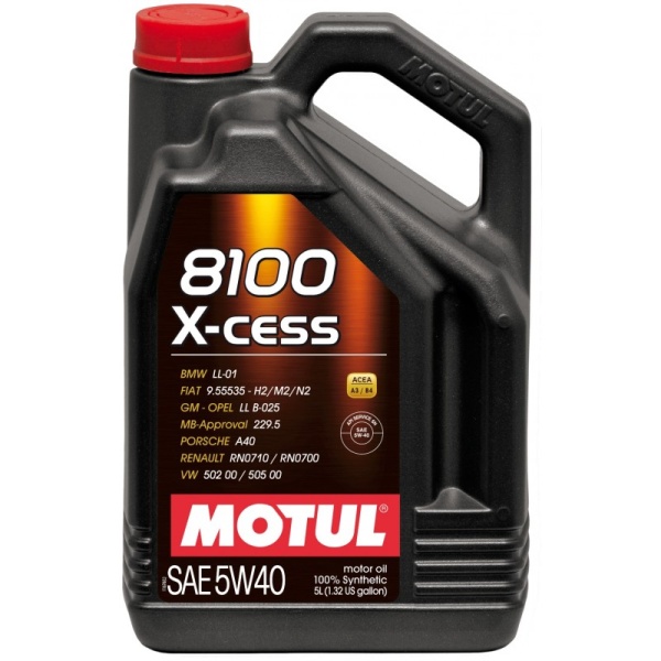 Ulei Motor Motul 8100 X-Cess 5W-40 5L 102870